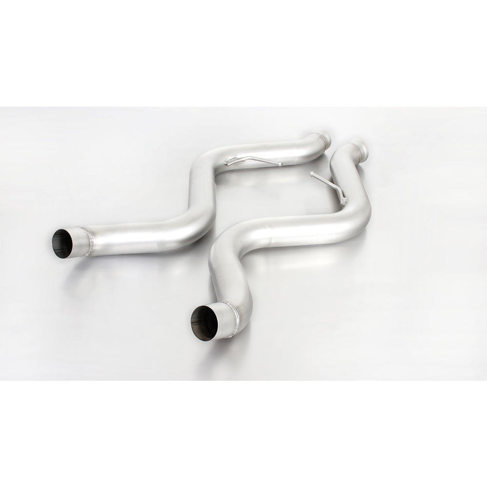 BMW E9X 4.0l M3 connection tube for sports exhaust to oem center silencer