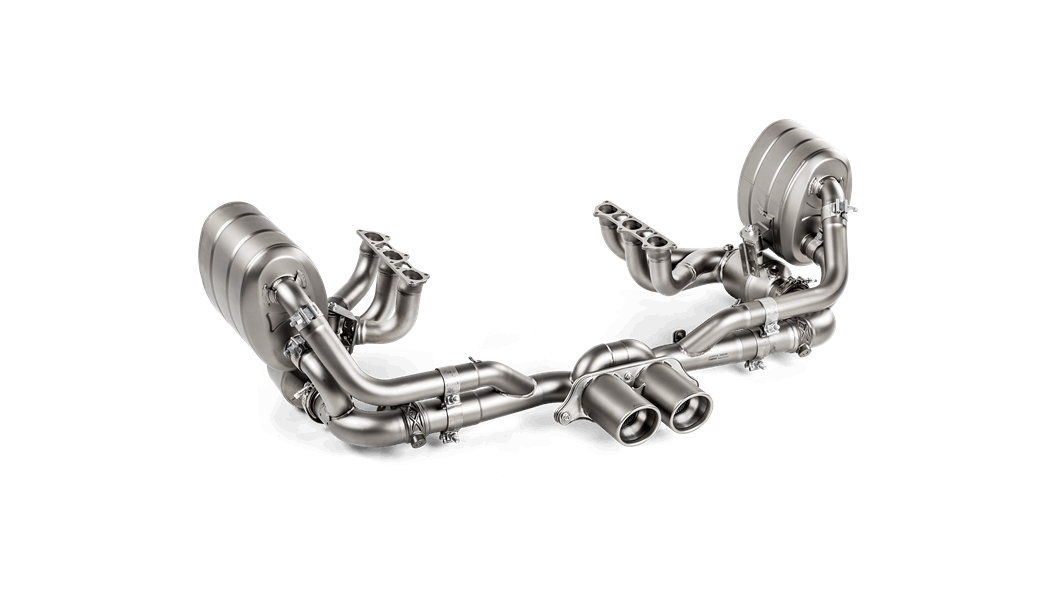 Porsche 911 GT3 RS / Speedster (991.2) OPF/GPF Akrapovic Evolution Header Set (Titanium)