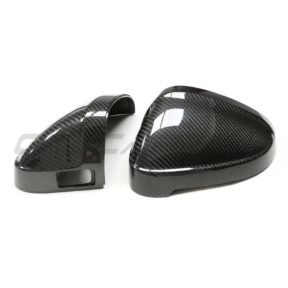 AUDI A4/S4/RS4/A5/S5/RS5 B9 2016+ PRE-PREG CARBON FIBRE MIRRORS - WITH LANE ASSIST - CT Carbon
