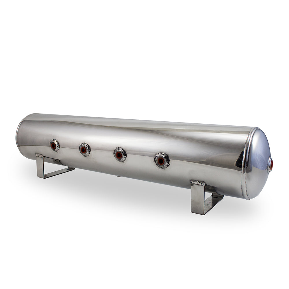 4 Gallon Aluminium Air Tank Polished - 12957