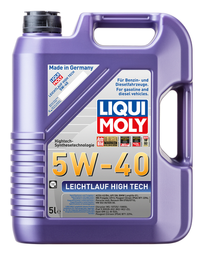 Liqui Moly 5W-40 High Tech Engine Oil 5L