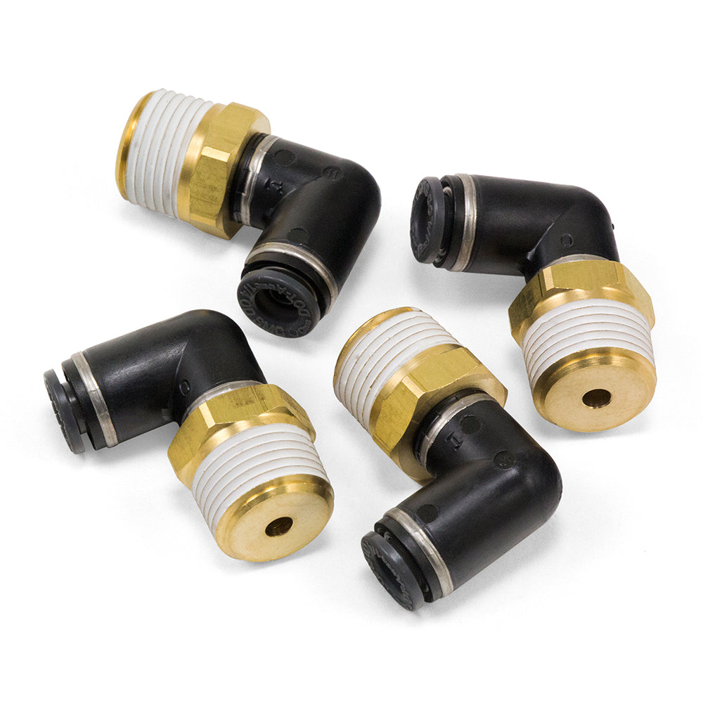 Air Lift 21847 - Elbow Male 3/8" MNPT - 1/4" PTC