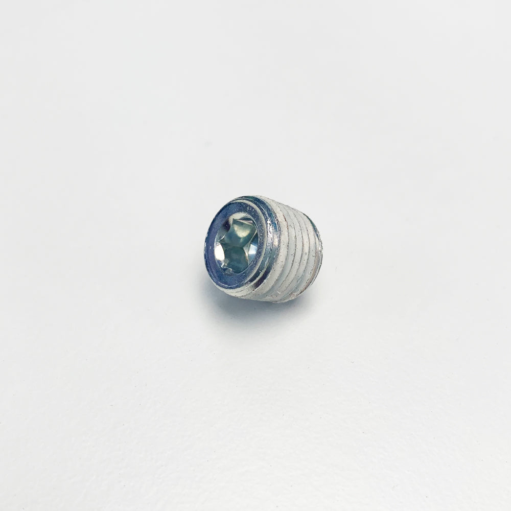 Air Lift 22702 - Pipe Plug - 1/4" NPT w/ sealant - Nickel finish