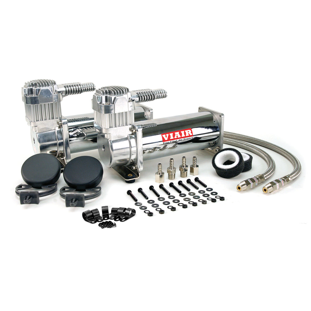 Viair 444C Dual Chrome Air Compressors 200 PSI