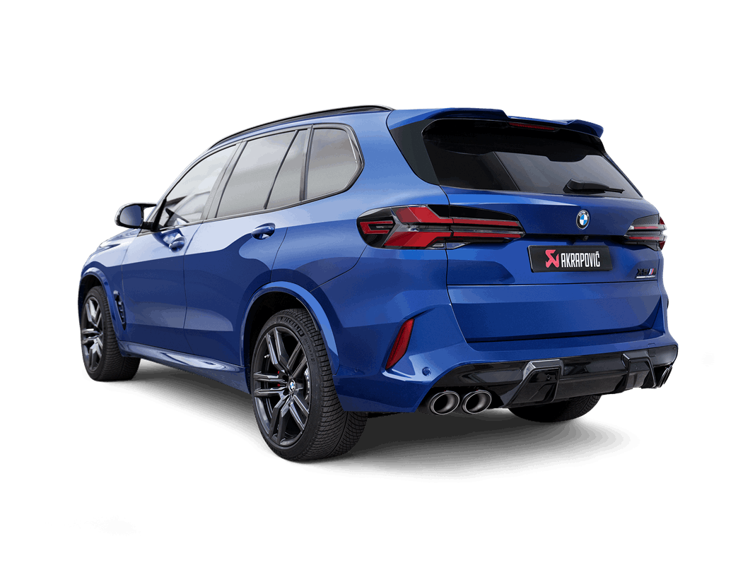 BMW X5 M / Competition / X6 M / Competition (F95 / F96) 2024 Akrapovic Slip-On Line (Titanium)