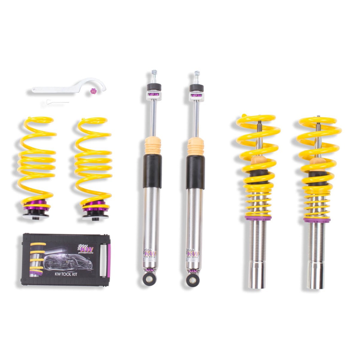 KW - VARIANT 3 COILOVERS FOR AUDI S4 B8 (WITHOUT EDC) 2008+