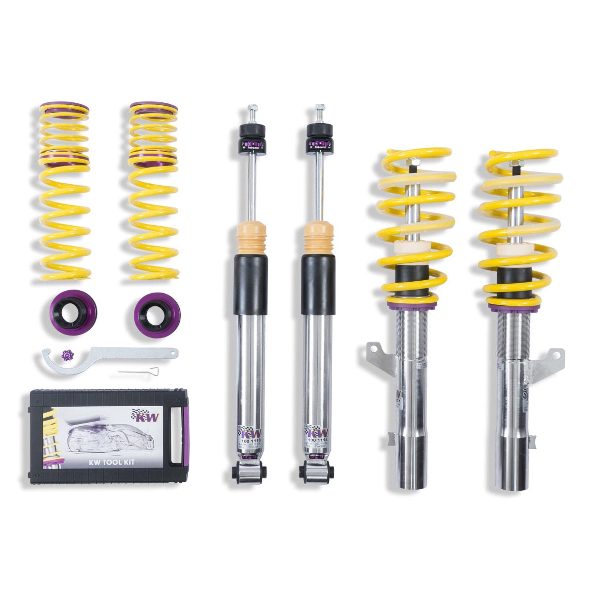 KW - VARIANT 3 COILOVERS FOR AUDI RS3 8V (WITHOUT EDC) 2015+