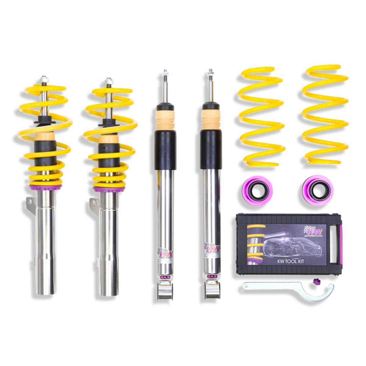 KW - VARIANT 3 COILOVERS FOR AUDI S3 8P (WITHOUT EDC) 2007+
