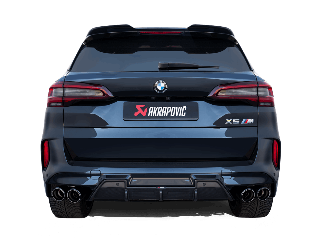 BMW X5 M / Competition / X6 M / Competition (F95 / F96) OPF/GPF Akrapovic Slip-On Line (Titanium)