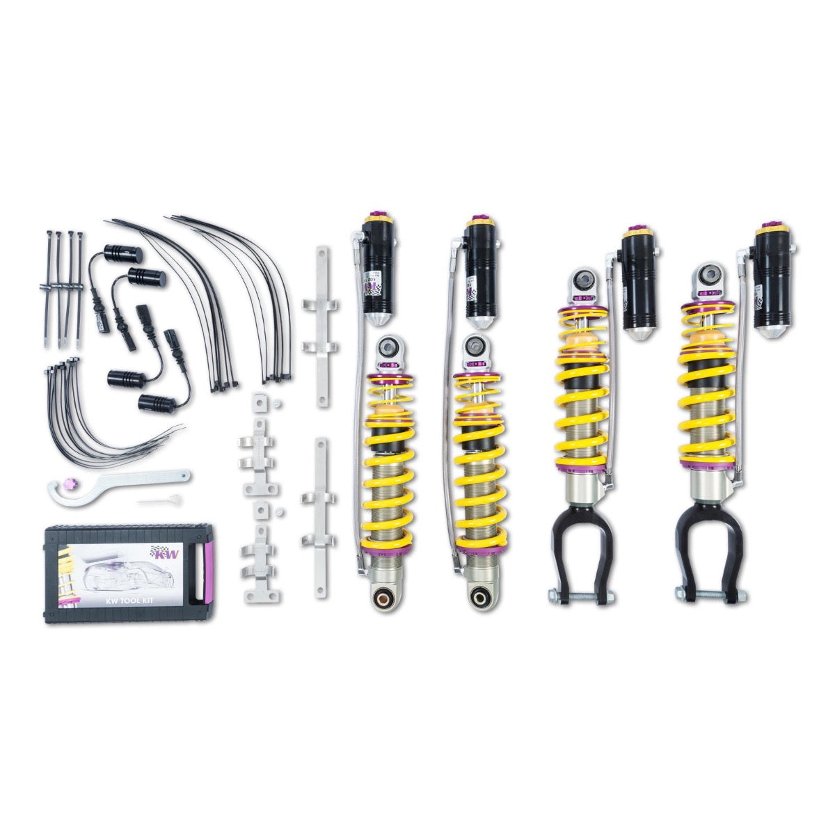 KW - VARIANT 4 COILOVERS FOR AUDI R8 (WITH MAG RIDE) 2016+