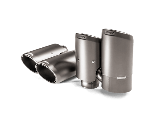 Porsche Cayenne / E-Hybrid / S / Turbo / GTS / Turbo S E-Hybrid / Coupé (536) Akrapovic Tail Pipe Set (Titanium)