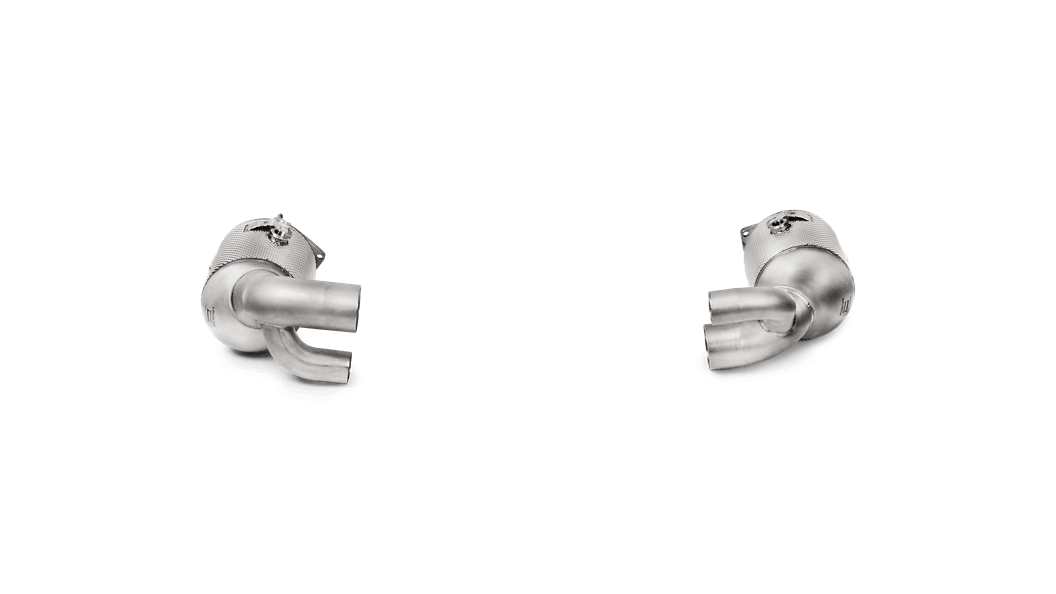 Porsche 911 Carrera / Cabriolet / Targa /S/4/4S/GTS (991.2) Akrapovic Link Pipe Set w Cat (SS)