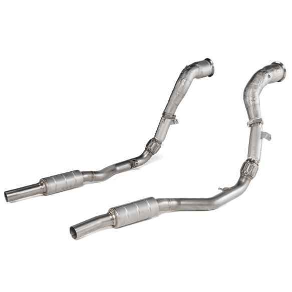 Audi RS Q8 (4M) Akrapovic Downpipe / Link Pipe Set (SS