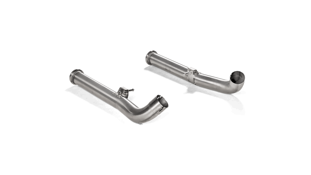 Mercedes-AMG G 63 / 4x4 Squared (W463A) OPF/GPF Akrapovic Front Link Pipe Set (SS)