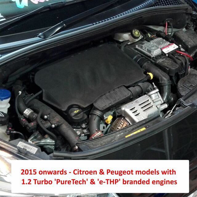Ramair 1.2 THP & VTI Citroen & Peugeot Red Performance Intake Kit