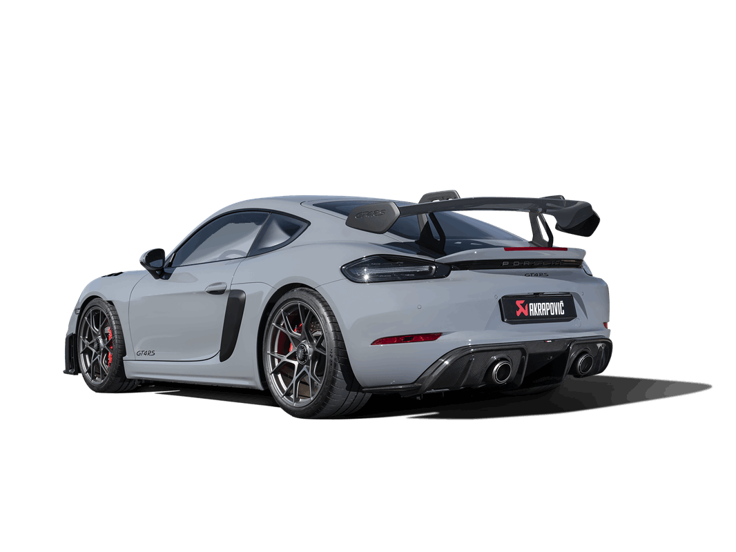 Porsche 718 Cayman GT4 RS / Spyder RS Akrapovic Slip-On Race Line (Titanium)
