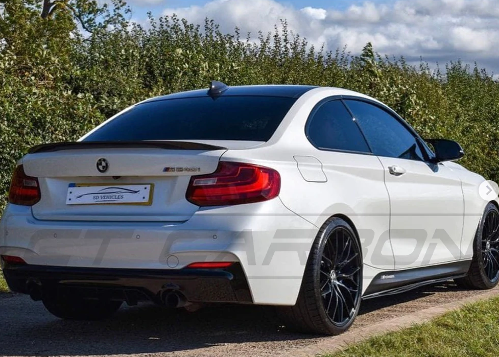 BMW 2 SERIES F22 GLOSS BLACK SPOILER - MP STYLE