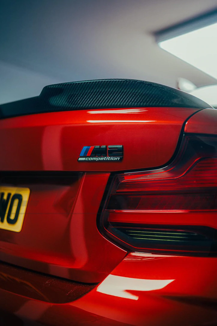 BMW 2 SERIES F87/F22 CARBON FIBRE SPOILER - CS STYLE