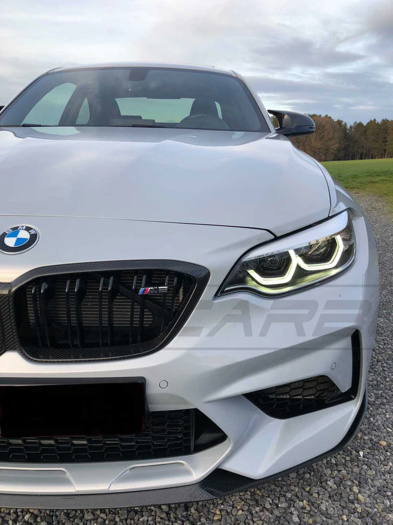 BMW M2C F87 CARBON FIBRE SPLITTER - MP STYLE