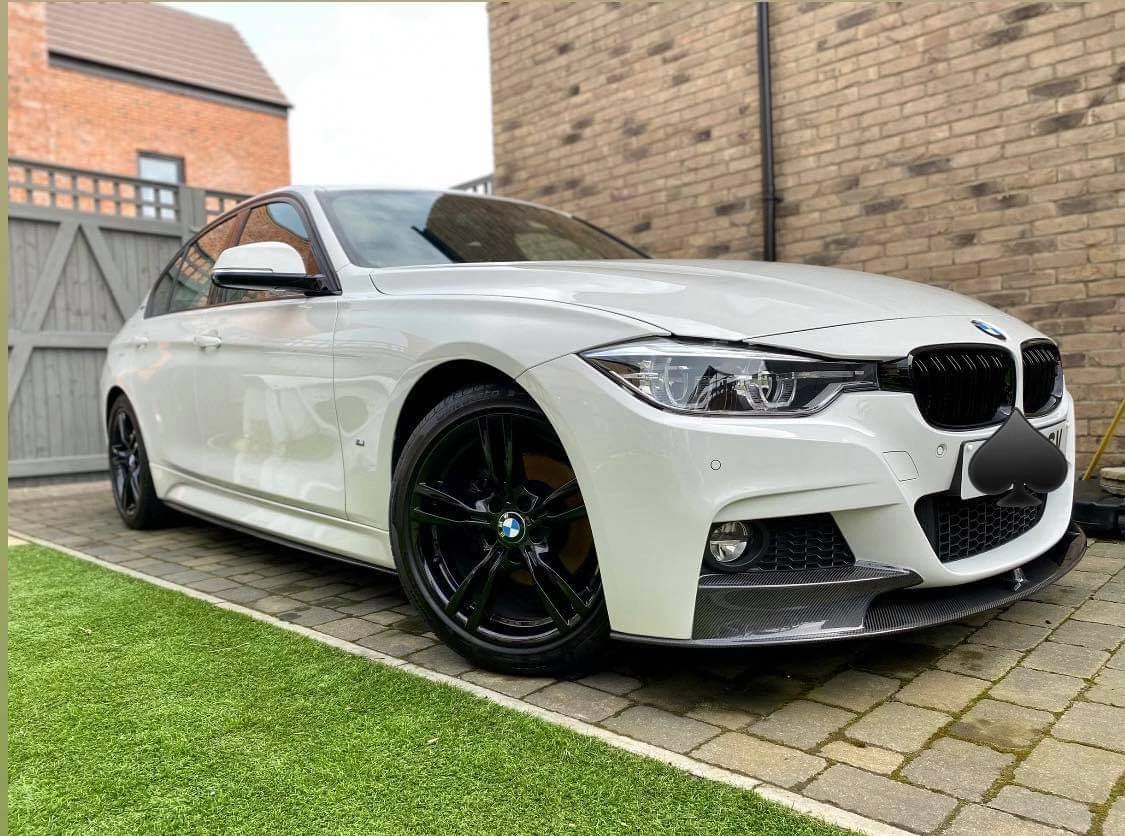 BMW 3 SERIES F30/F31 CARBON FIBRE SPLITTER - MP STYLE