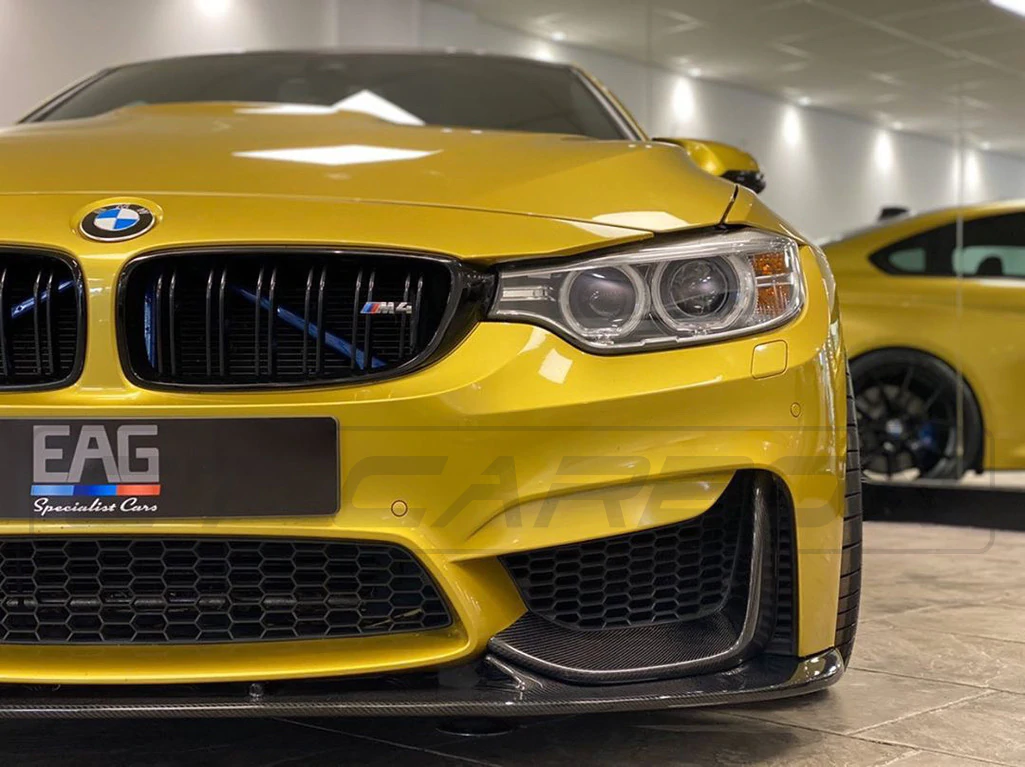 BMW M3 & M4 F80/F82/F83 CARBON FIBRE SPLITTER - 3D STYLE