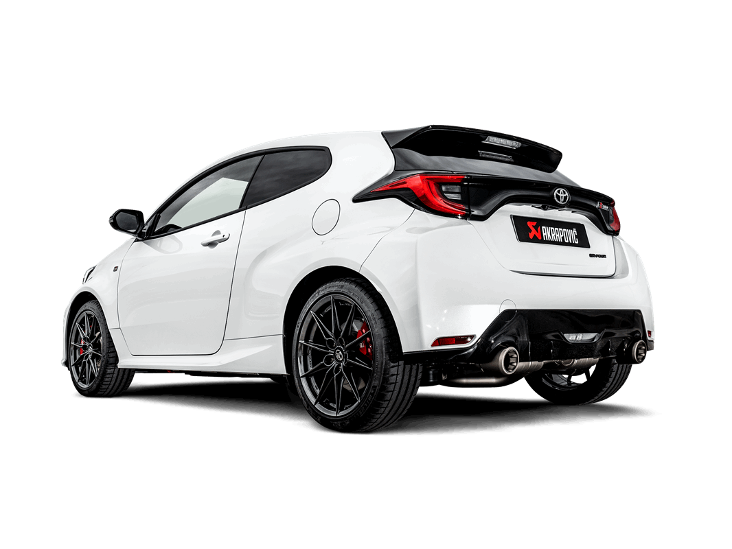 Toyota GR Yaris Akrapovic Slip-On Race Line (Titanium)