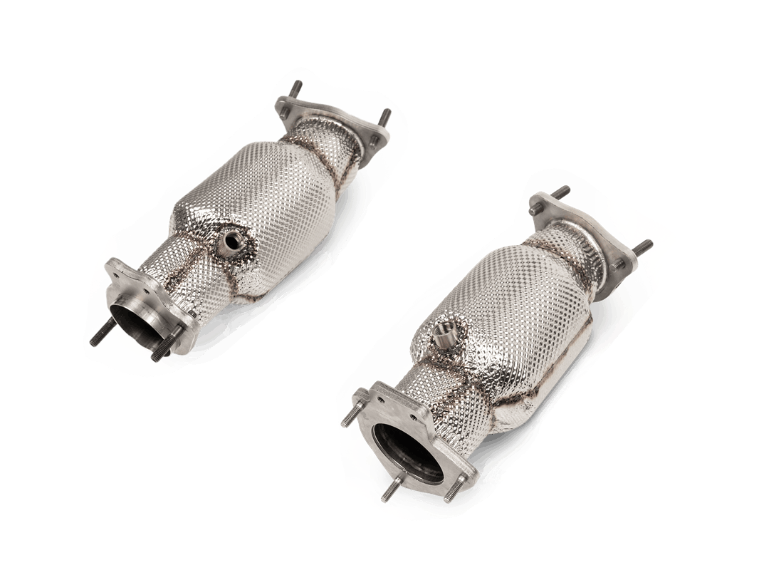 Chevrolet Corvette Stingray (C8) Akrapovic Link Pipe Set w/ Cat (SS)
