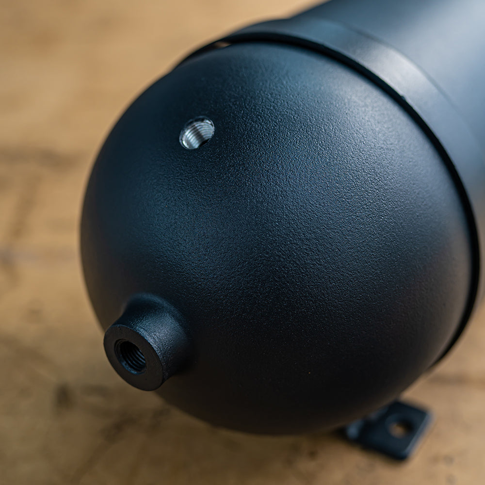 3 Gallon Black Seamless Tank By CompressAir