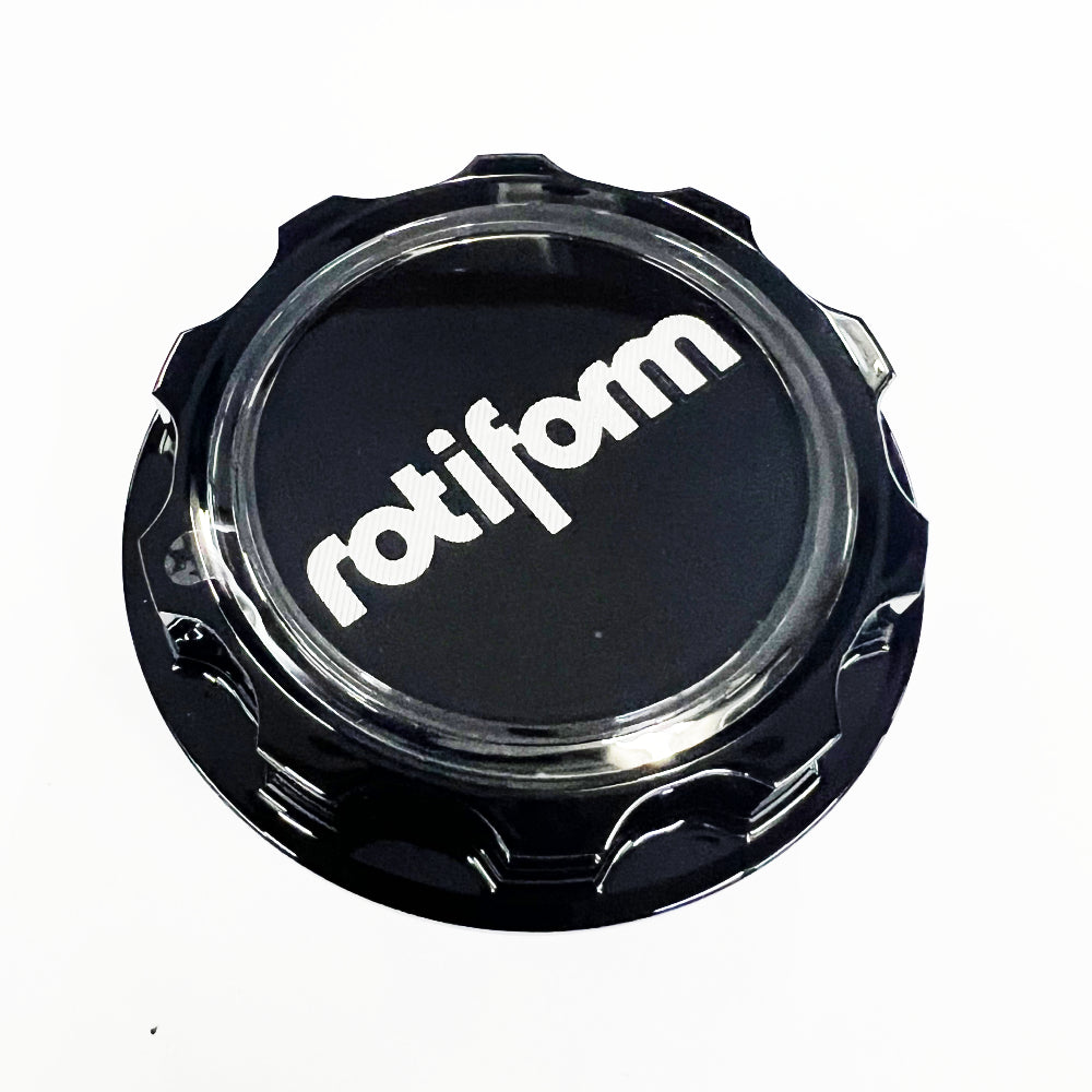 Rotiform Spline Nut Gloss Black Includes Cap 1005-44GBS