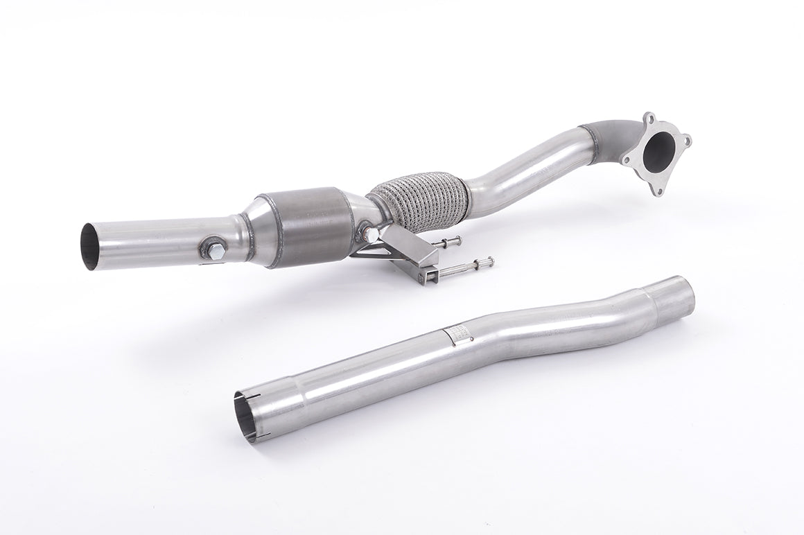 Milltek Cast Downpipe with Cell Race Cat for Seat Leon 2.0TFSI