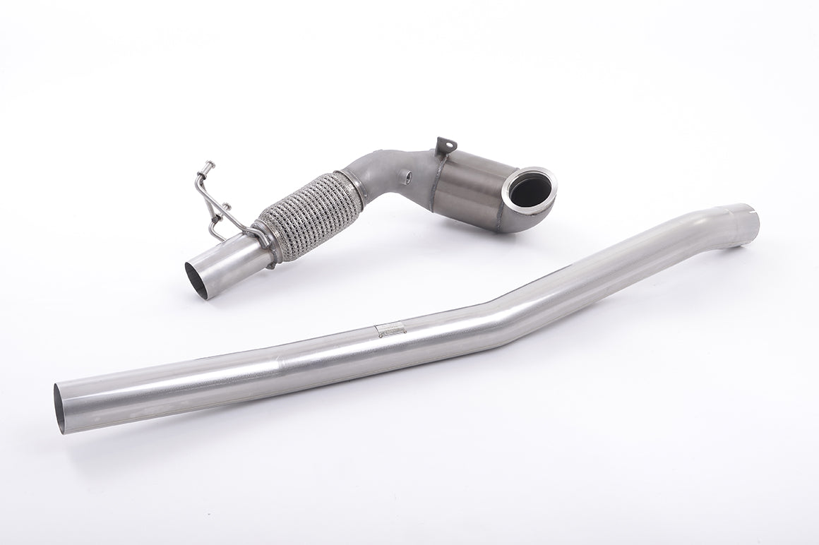 Milltek Audi A3/S3 2.0 TFSI Quattro 8V 2013-2020 Large Bore Downpipe and Hi-Flow Sports Cat for Fitment for Milltek Sport Cat-Back