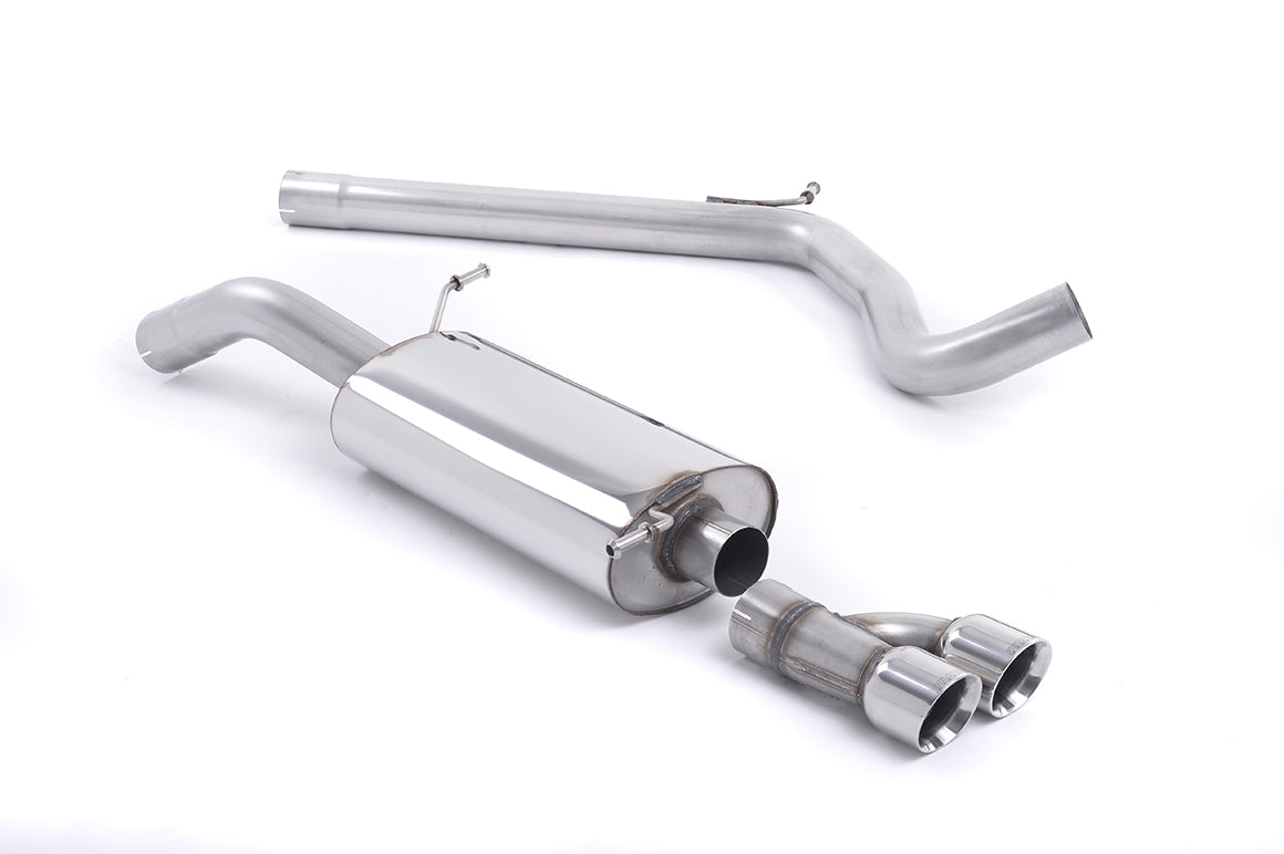 Milltek Audi A1 1.4 TFSI S line 150PS ACT 2015-2018 CAT-BACK SYSTEM