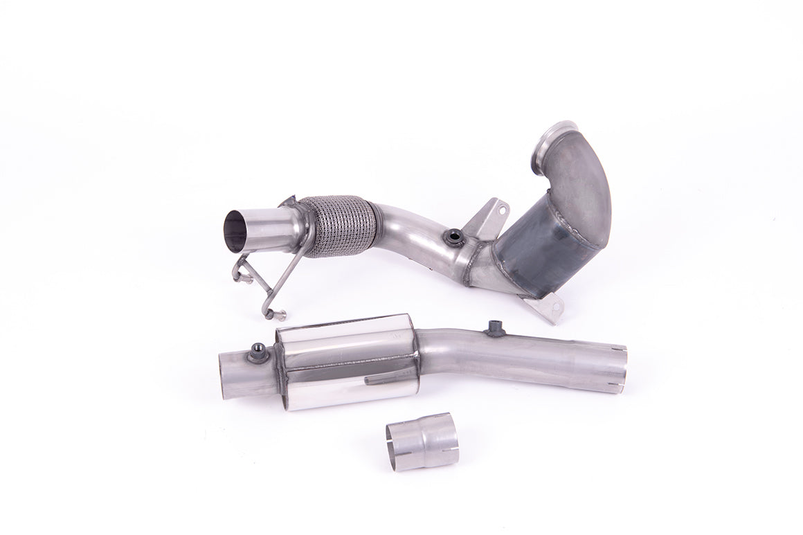 Milltek Audi A1 40TFSI 5 Door 2.0 (200ps) With OPF/GPF 2019+ Sports Cat And Downpipe Fits OE Cat Back