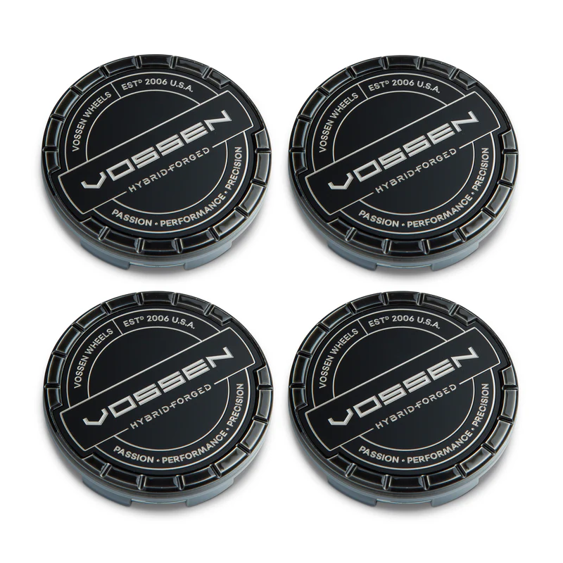 Hybrid Forged Billet Sport Cap Set for VF & HF Series Wheels (VOSSEN BLACK)