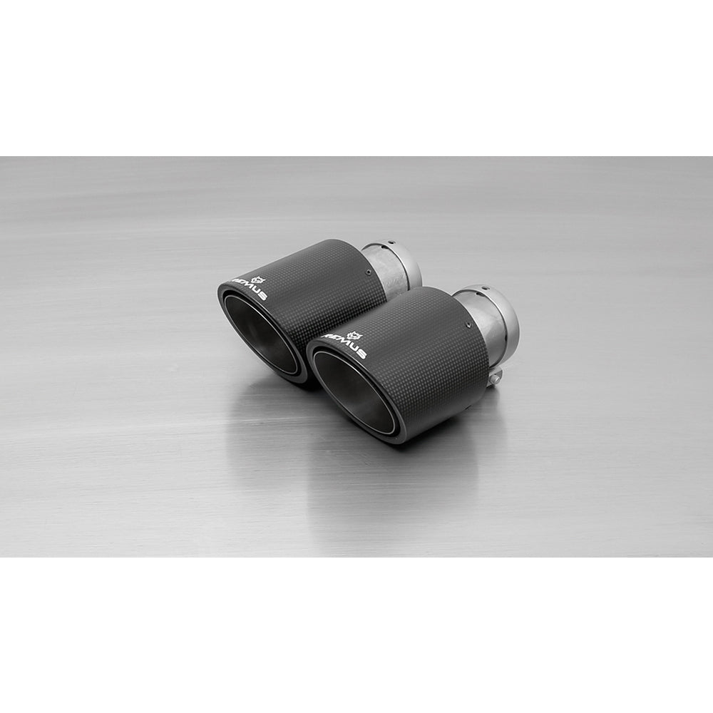 Abarth 500 Remus Sports exhaust - centered for left/right system