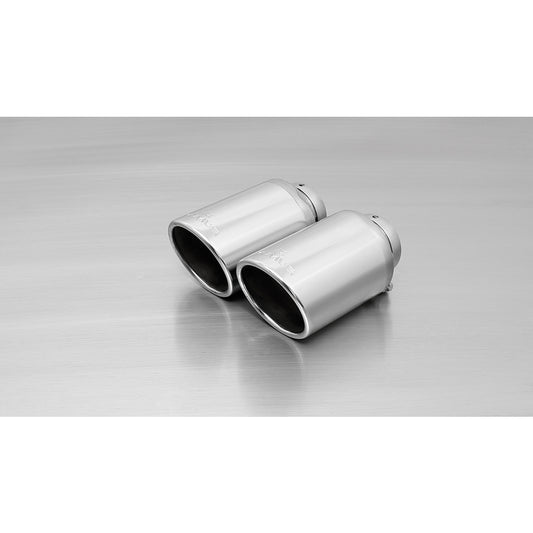 Chrome - angled tail pipes
