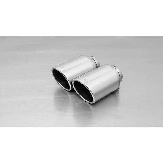 Chrome - angled tail pipes