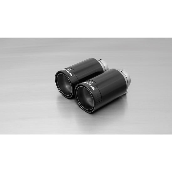 Abarth 500 Remus Sports exhaust - centered for left/right system