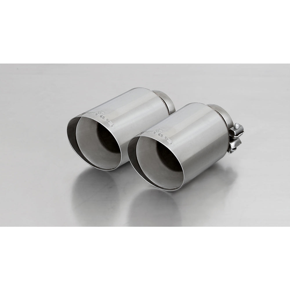 Abarth 500 Remus Sports exhaust - centered for left/right system