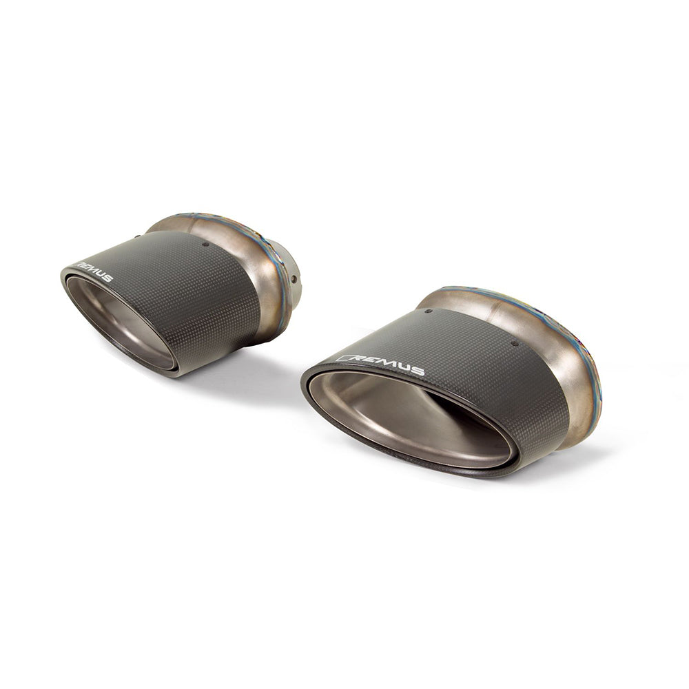Carbon ( RS3 OEM style) - 2x tail pipes