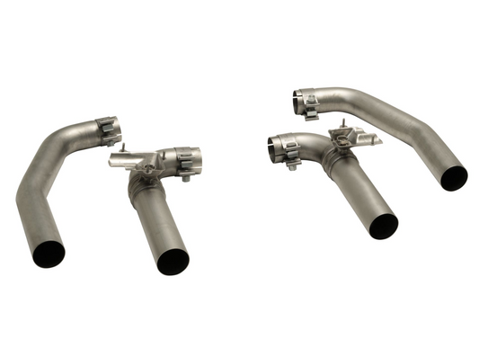 Formentor VZ5 Set of outlet tubes (quad flow) consisting of 2 outer outlet tubes without valves and 2 inner outlet tubes with integrated valves incl. mounting material