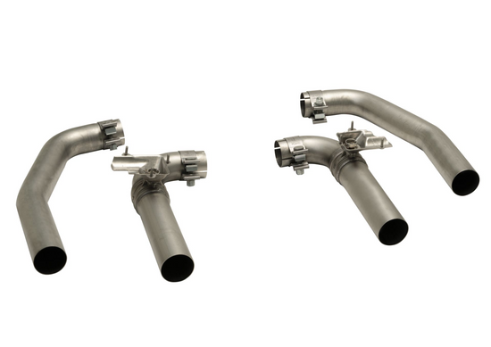 Formentor VZ5 Set of outlet tubes (quad flow) consisting of 2 outer outlet tubes without valves and 2 inner outlet tubes with integrated valves incl. mounting material
