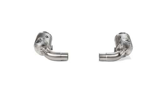 Porsche 911 Carrera /S/4/4S/GTS/Cabriolet/Targa/Dakar (992) Akrapovic Link Pipe Set w Cat (SS)