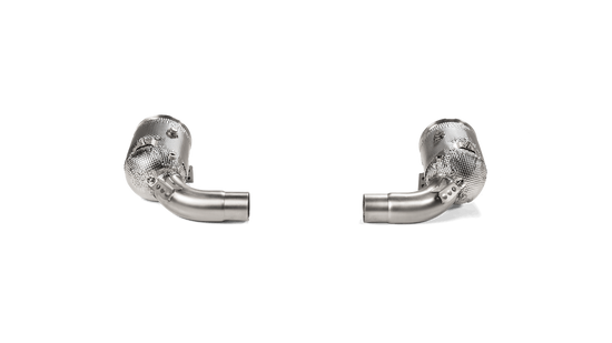 Porsche 911 Carrera /S/4/4S/GTS/Cabriolet/Targa/Dakar (992) Akrapovic Link Pipe Set w Cat (SS)