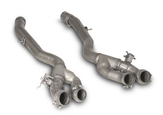 Connection tube package with valves, Original tube Ø 70 mm - REMUS tube Ø 76 mm
