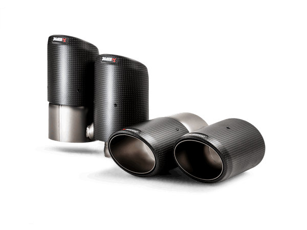 Porsche Cayenne / E-Hybrid / S / Turbo / GTS / Turbo S E-Hybrid / Coupé (536) Akrapovic Tail Pipe Set (Carbon)