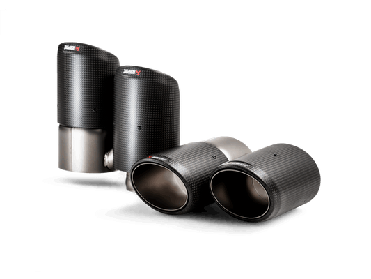 Porsche Cayenne / E-Hybrid / S / Turbo / GTS / Turbo S E-Hybrid / Coupé (536) Akrapovic Tail Pipe Set (Carbon)