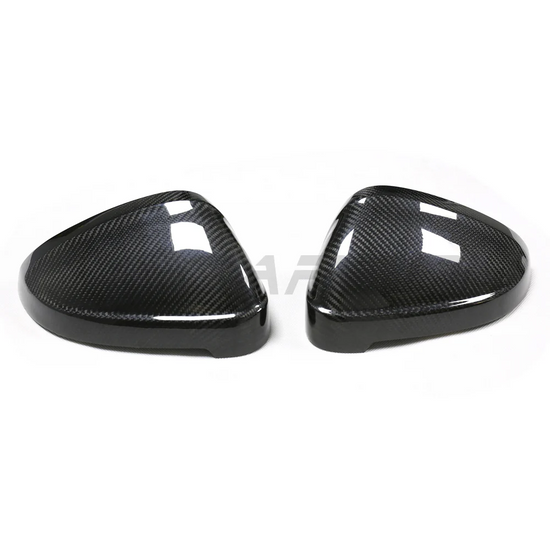 AUDI A4/S4/RS4/A5/S5/RS5 B9 2016+ PRE-PREG CARBON FIBRE MIRRORS - WITHOUT LANE ASSIST - CT Carbon
