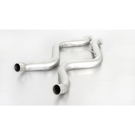 BMW E9X 4.0l M3 connection tube for sports exhaust to oem center silencer