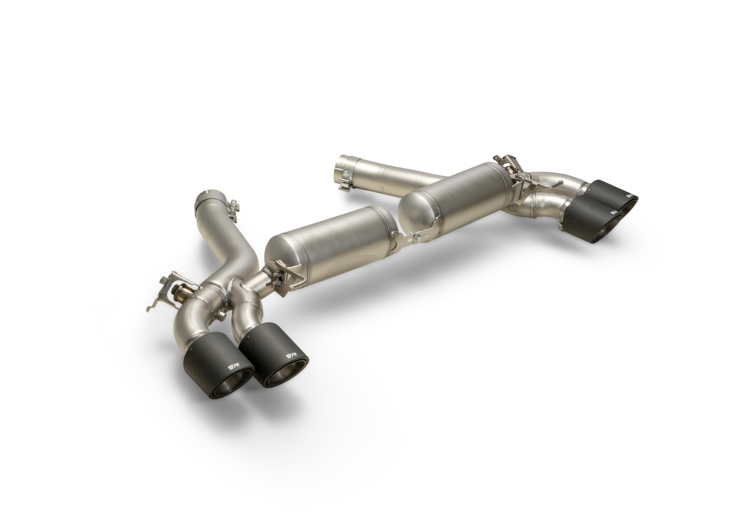 Axle-back Sport Exhaust BMW M8 F93 L/R, stainless steel, with integrated valves (selectable tail pipes) incl. EC- APPROVAL